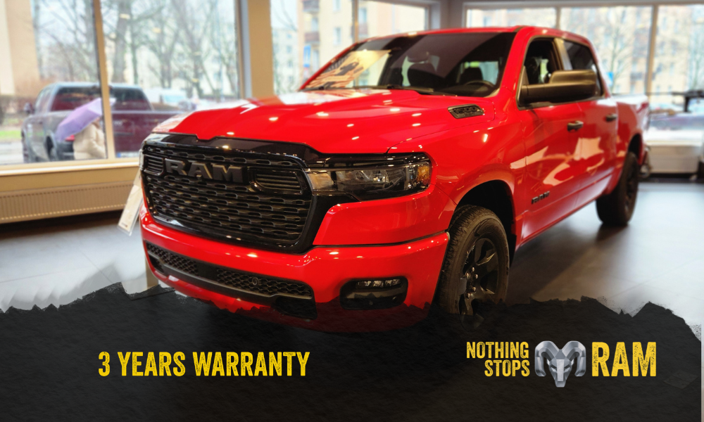 NEW - MY25 RAM 1500 4x4 Crew Cab Tradesman